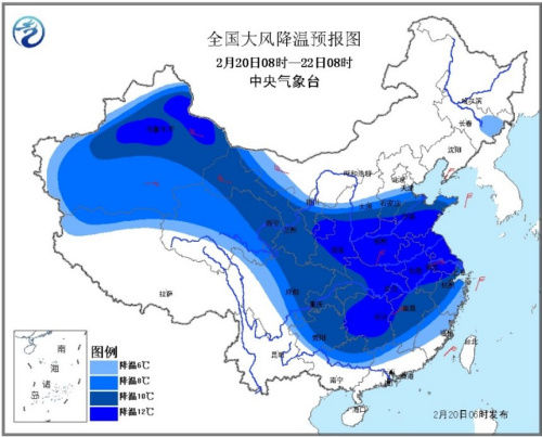 寒潮来袭，影响我国大部地区，局部气温骤降超过16℃的预警与应对指南_最佳精选